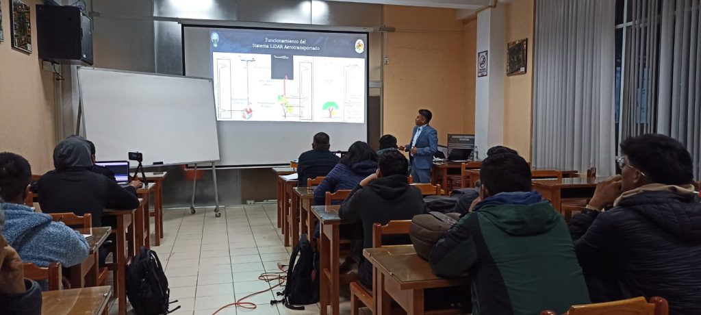 El Instituto de Investigaciones y Aplicaciones Geomáticas (IIAG) impulsa la formación técnica con el curso “Análisis y Procesamiento de Datos LiDAR”