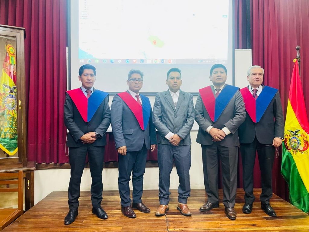 Defensa de Tesis de Maestría en Ciencias Geomáticas: Freddy Severino Ochoa presenta estudio sobre deforestación en el municipio de Apolo