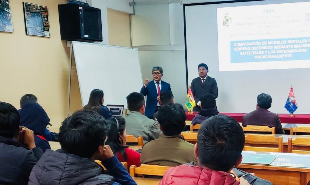 Docentes investigadores del IIAG presentan innovadores proyectos en las Jornadas de Investigación en Geomática y Tecnologías Emergentes